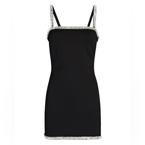 Retrofete New Regina Dress Crystal-Embellished Mini Black Small - Picture 3 of 13